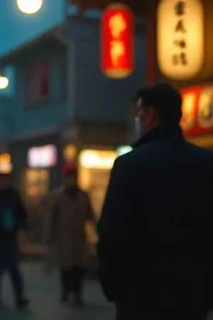 《第三次搬家》剧照，堆满纸箱的楼道与半开的房门